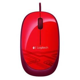 Myš Logitech USB Mouse M105 (910-002942) červená
