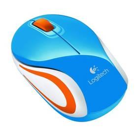 Myš Logitech Wireless Mouse M187 (910-002738) modrá