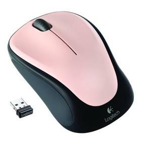 Myš Logitech Wireless Mouse M235 Pink Ivory (910-003137)