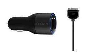 Nabíječka Belkin 12-24V/5V  2,1A pro Apple iPhone/iPod/iPad (F5L102cw) černá