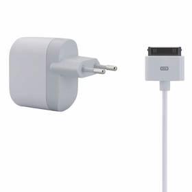 Nabíječka Belkin Travelcharger + kabel pro Apple iPod/iPhone (F8Z222cw03) bílý