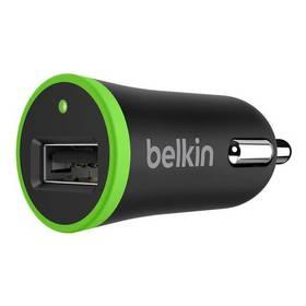 Nabíječka do auta Belkin 12-24V/5V 1A Micro univerzal (F8J044cwBLK) černá/zelená