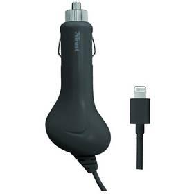 Nabíječka do auta Trust 10W (5V/2A) + kabel Lightning pro iPhone/iPad (19162) černý