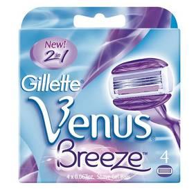 Náhradní břit Gillette Venus Breeze 4 ks