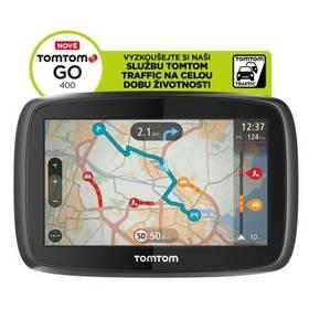 Navigační systém GPS Tomtom GO 400 Europe LIFETIME mapy (1FA4.002.05)