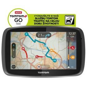 Navigační systém GPS Tomtom GO 500 Europe LIFETIME mapy (1FA5.002.05) (vrácené zboží 8214028675)