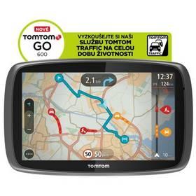Navigační systém GPS Tomtom GO 600 Europe LIFETIME mapy (1FA6.002.05)
