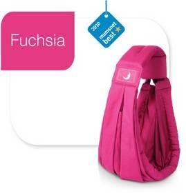 Nosička dítěte theBabaSling 2-15 kg Fuchsia pink - LITE (100% bavlna) fialová