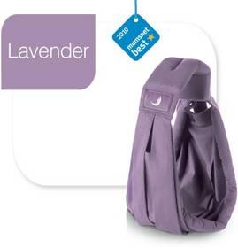Nosička dítěte theBabaSling 2-15 kg Lavender (100% bavlna) fialová