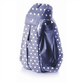 Nosička dítěte theBabaSling 2-15 kg Special edition - Polka Blue modrá