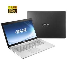 Notebook Asus N750JV-T4148 (N750JV-T4148) černý/stříbrný