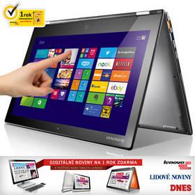 Notebook Lenovo IdeaPad Yoga 2 Pro Touch (59392777) šedý