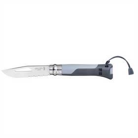 Nůž outdoorový Opinel N°8 Outdoor Grey, čepel 8,5 cm, šedý