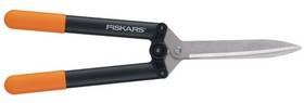 Nůžky na živý plot Fiskars pákový převod (114750) černá/oranžová