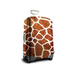 Obal na kufr Suit Suitcover 9026 Giraffe bílý/hnědý