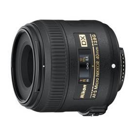 Objektiv Nikon NIKKOR 40MM F2.8G ED AF-S DX MICRO černý