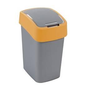 Odpadkový koš Curver 02172-535 Flipbin 50 l šedo-oranžový šedý/oranžový