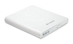 Optická mechanika Transcend SLIM Portable CD/DVD Writer (TS8XDVDRW-W) bílá