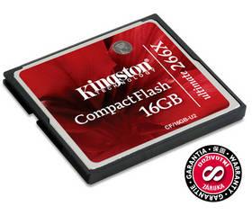 Paměťová karta Kingston CF 16GB Ultimate 266x (CF/16GB-U2)