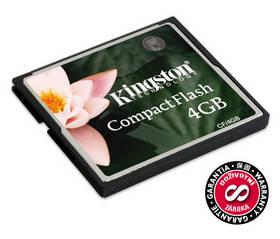 Paměťová karta Kingston CF 4GB (CF/4GB)