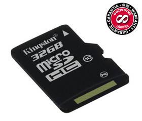 Paměťová karta Kingston MicroSDHC 32GB Class10 (SDC10/32GBSP)