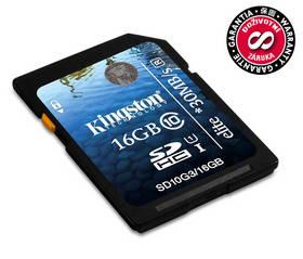 Paměťová karta Kingston SDHC Elite 16GB Class 10 UHS-I (SD10G3/16GB)