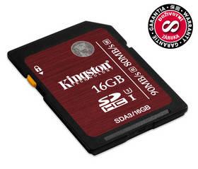Paměťová karta Kingston SDHC Ultimate 16GB Class 10 UHS-1 U3 (SDA3/16GB)