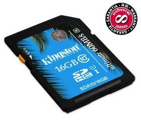 Paměťová karta Kingston SDHC Ultimate 16GB Class 10 UHS-I (SDA10/16GB)