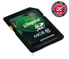 Paměťová karta Kingston SDXC 64GB (SDX10V/64GB)