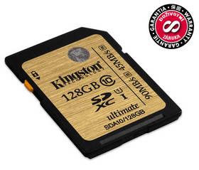 Paměťová karta Kingston SDXC Ultimate 128GB Class 10 UHS-1 U1 (SDA10/128GB)