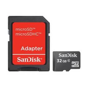 Paměťová karta Sandisk Micro SDHC 32GB Class 4 (SDSDQB-032G-B35) černá