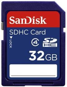 Paměťová karta Sandisk SDHC 32GB Class 4 (94195) modrá