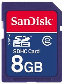Paměťová karta Sandisk SDHC 8GB Class 4 (55765) modrá