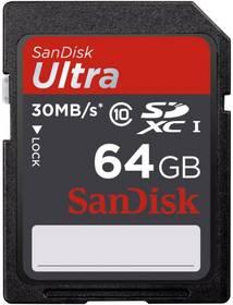 Paměťová karta Sandisk SDXC Ultra 64 GB Class 10 (114807)