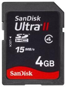 Paměťová karta Sandisk Ultra SDHC 4GB Class 6 (55432) černá