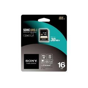 Paměťová karta Sony SDHC 16GB Class 10 UHS-I (SF16U) černá