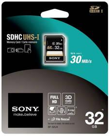 Paměťová karta Sony SDHC 32GB Class 10 UHS-I (SF32U) černá