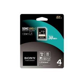 Paměťová karta Sony SDHC 4GB Class 10 UHS-I (SF4U4) černá