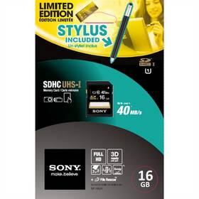 Paměťová karta Sony SDHC 8GB Class 10 UHS-I + stylus (SF8U-STYLUS) černá