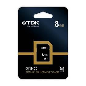 Paměťová karta TDK SDHC 8GB Class 4 (t78539) černá