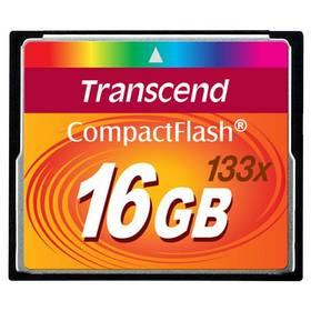 Paměťová karta Transcend CF 16GB 133X (TS16GCF133) černá