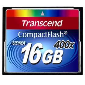 Paměťová karta Transcend CF 16GB 400X (TS16GCF400) černá