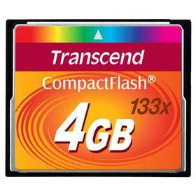 Paměťová karta Transcend CF 4GB 133X (TS4GCF133) černá