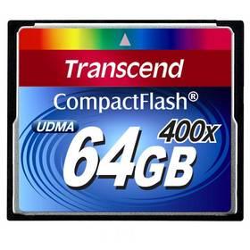 Paměťová karta Transcend CF 64GB 400X (TS64GCF400) černá