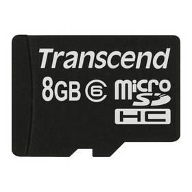 Paměťová karta Transcend MicroSDHC 8GB Class6 (TS8GUSDC6)