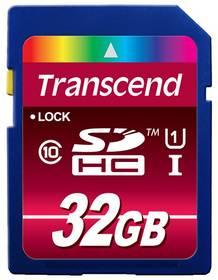 Paměťová karta Transcend SDHC Ultimate 32GB Class10 UHS-I (TS32GSDHC10U1)