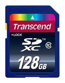Paměťová karta Transcend SDXC 128GB Class10 (TS128GSDXC10)