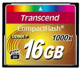 Paměťová karta Transcend Ultimate CF 16GB 1000x (TS16GCF1000)