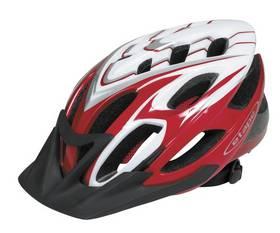 Pánská cyklistická helma Etape PRESTIGE, vel. L/XL (58-62 cm) - červená bílá