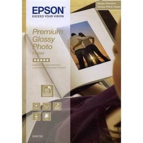 Papíry do tiskárny Epson Premium Glossy Photo 10x15, 225g, 40 listů (C13S042153) bílý
